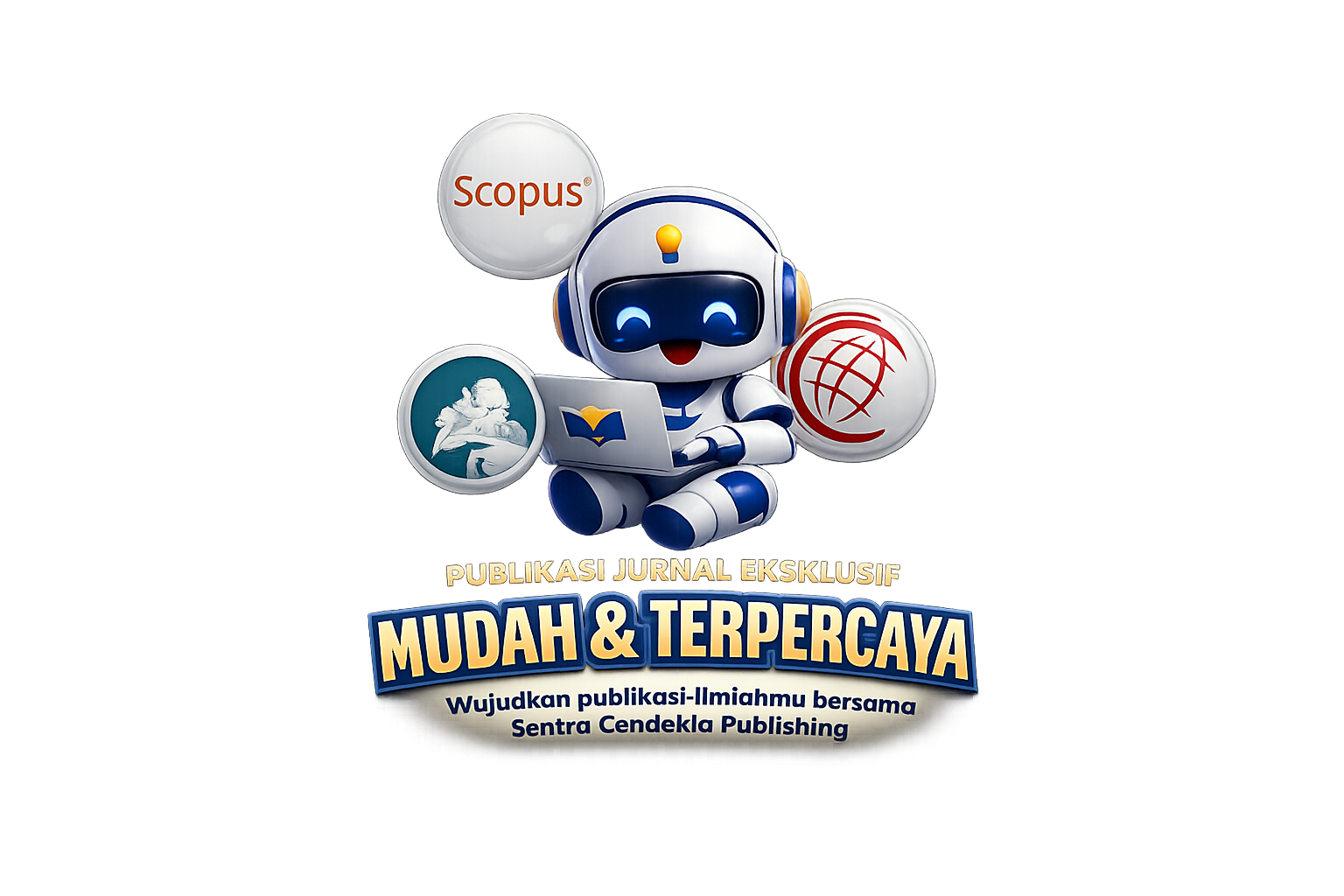 Hero Illustration of Sentra Cendekia Publishing